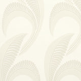 Schumacher Banana Leaf Ivory Wallpaper