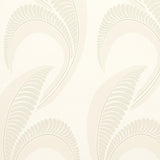 Schumacher Banana Leaf Ivory Wallpaper