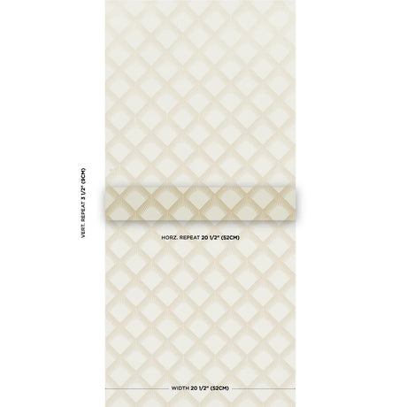 Schumacher Maize Soft Gold Wallpaper