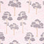 Schumacher Tree River Blush Wallpaper