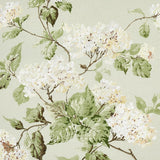Schumacher Summer Hydrangea Celadon Fabric