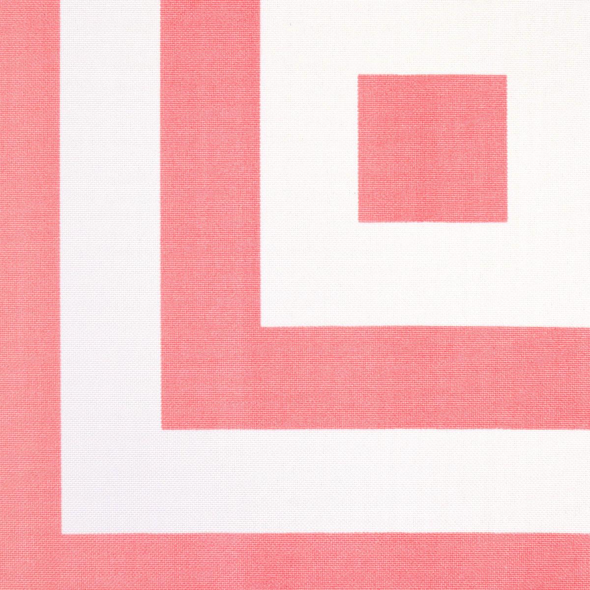 Schumacher Roxbury Indoor/Outdoor Coral Fabric