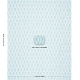 Schumacher Pia Cove Indoor/Outdoor Aquamarine Fabric