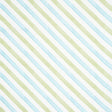 Schumacher Seaside Stripe Indoor/Outdoor Kiwi Fabric