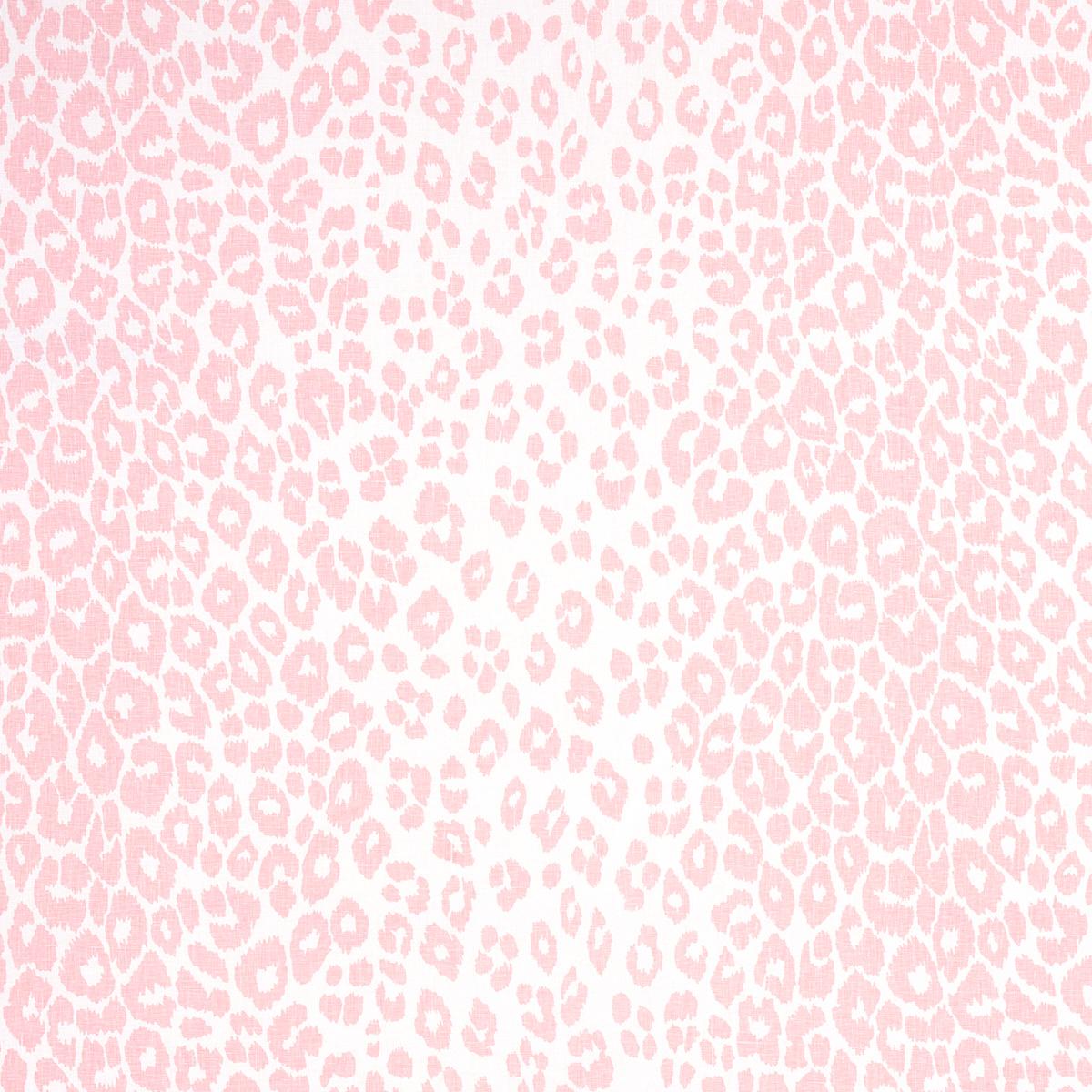 Schumacher Iconic Leopard Pink Fabric