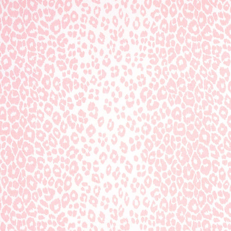 Schumacher Iconic Leopard Pink Fabric