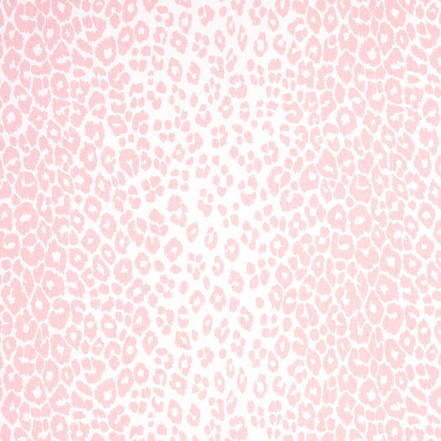 Schumacher Iconic Leopard Pink Fabric