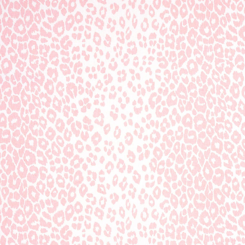 Schumacher Iconic Leopard Pink Fabric
