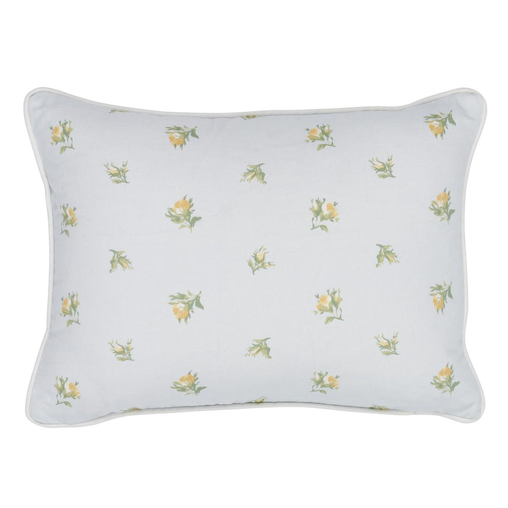 Schumacher Margie Floral Marigold 16" x 12" Pillow
