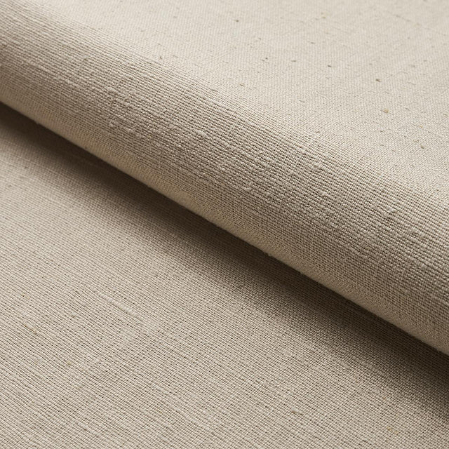 Schumacher Marco Performance Linen Sand Fabric