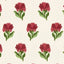 Schumacher Rosina Floral Garnet Fabric