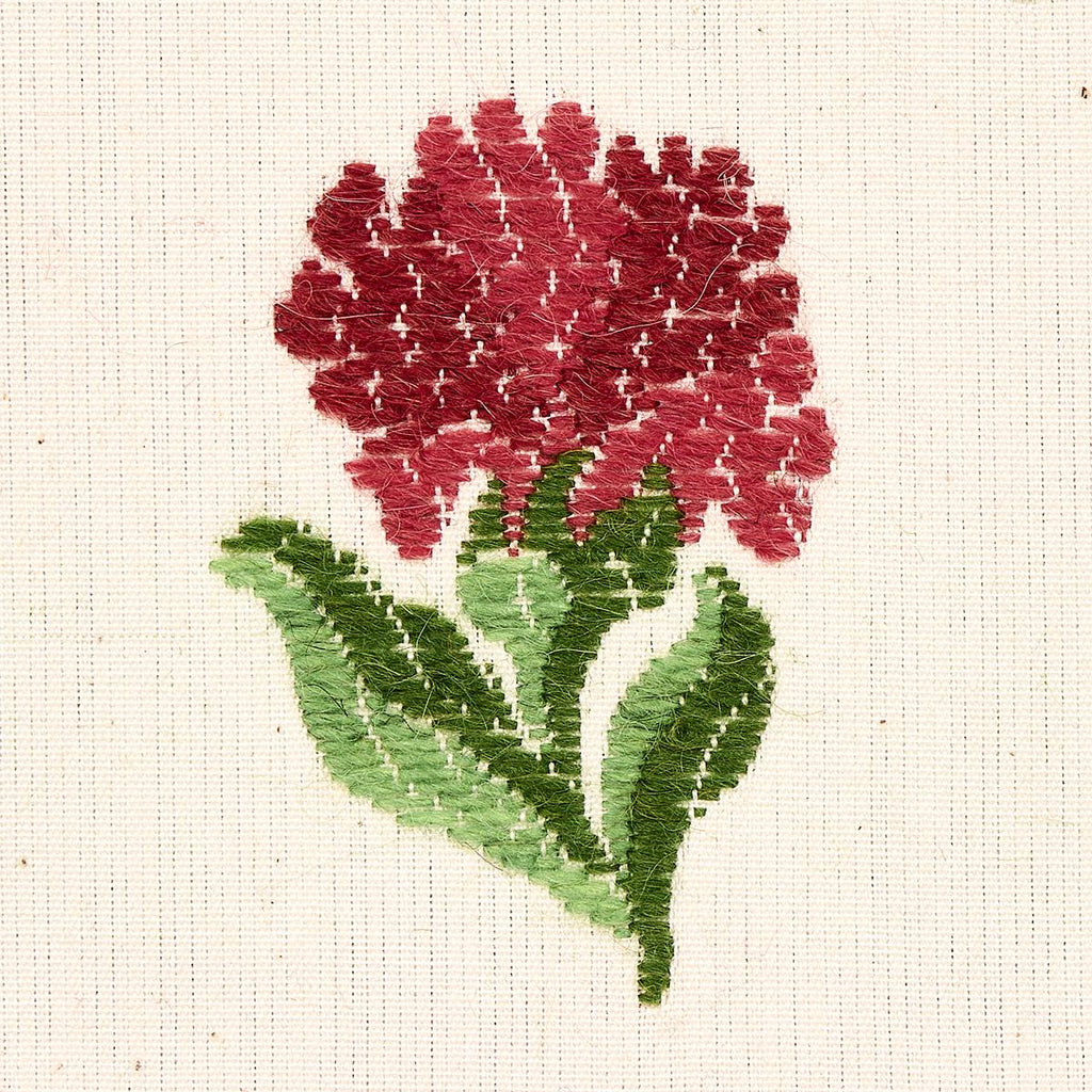 Schumacher Rosina Floral Garnet Fabric