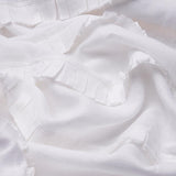 Schumacher Dorothy Pleated Linen Ivory Fabric