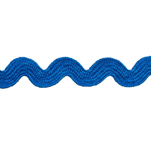 Schumacher Dark Blue Ric Rac Tape Medium