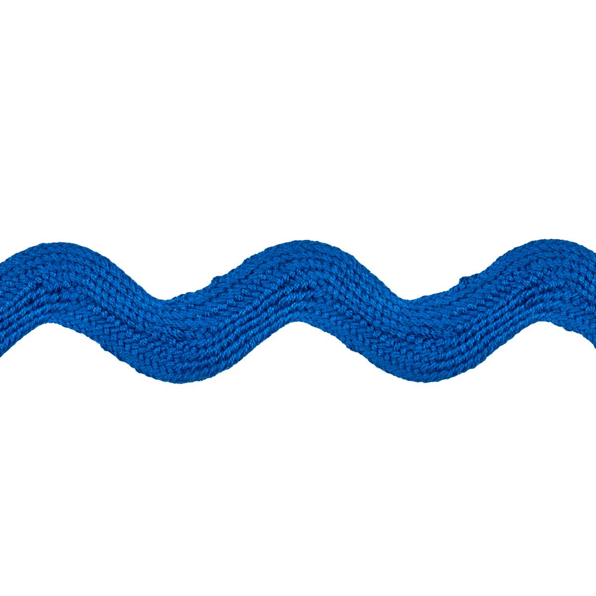 Schumacher Dark Blue Ric Rac Tape Large