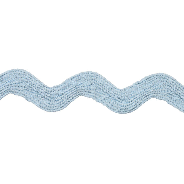 Schumacher Pale Blue Ric Rac Tape Large