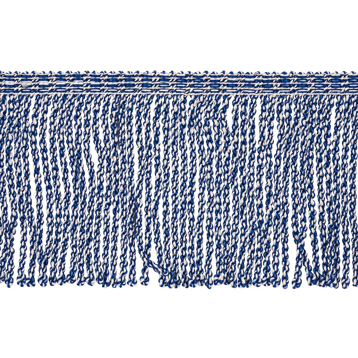 Schumacher Outdoor Boullion Fringe Navy Trim