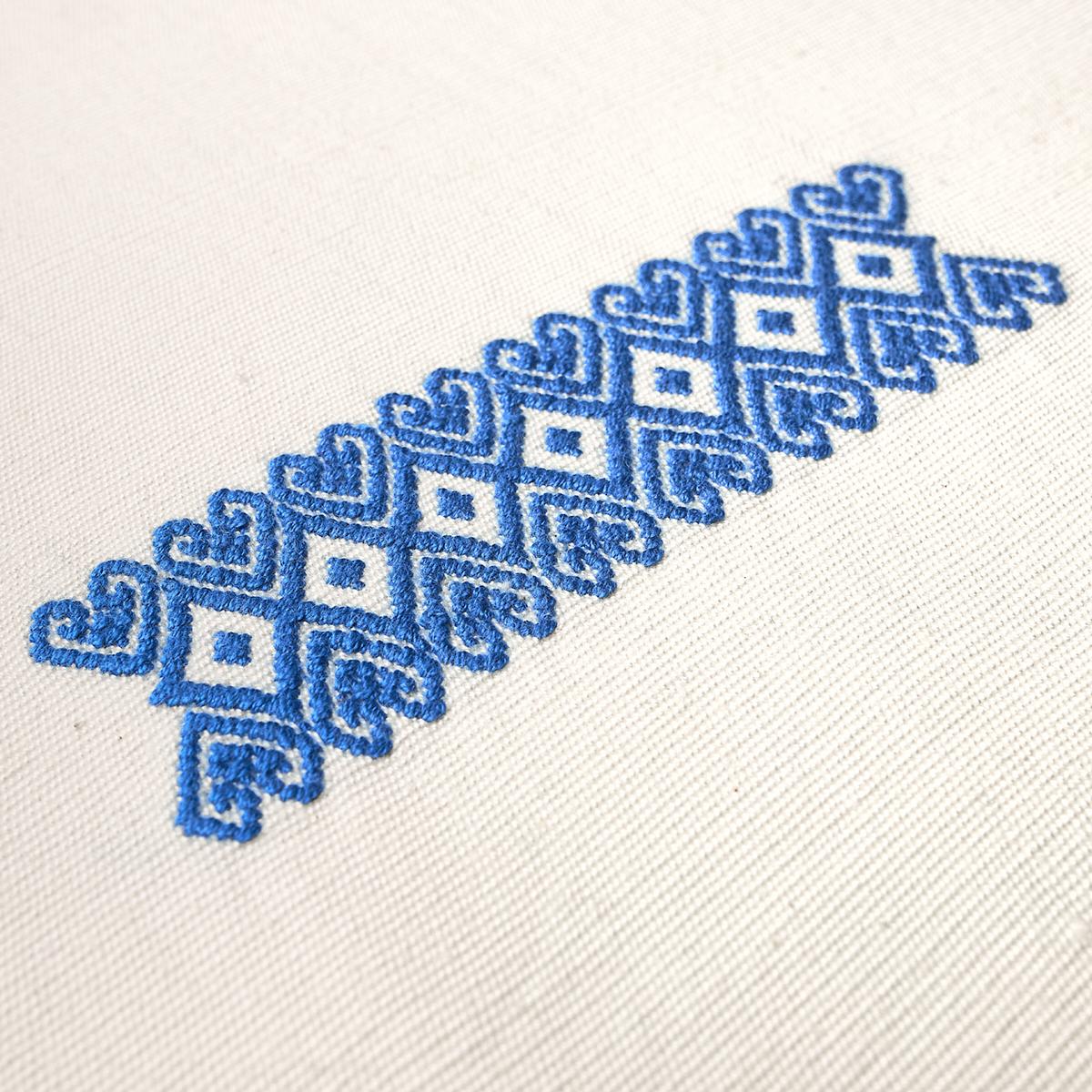 Schumacher Balamil Handwoven Panel Multi On Ivory Fabric