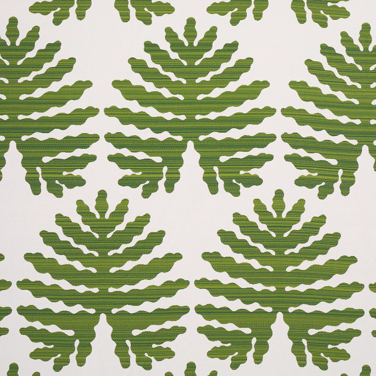 Schumacher Palma Sola Indoor/Outdoor Green Fabric