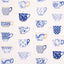 Schumacher Onie'S Teacups Porcelin Wallpaper