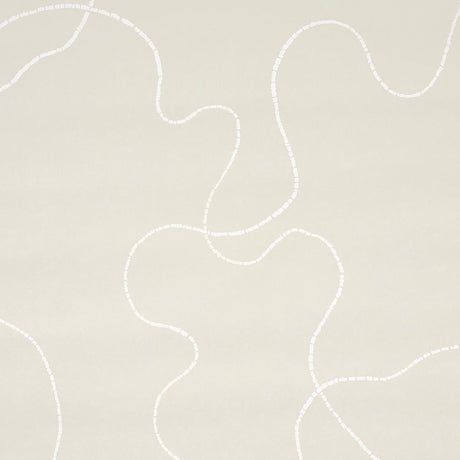 Schumacher Backdrop X Schumacher Turini Light Beige Wallpaper