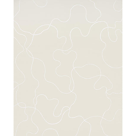 Schumacher Backdrop X Schumacher Turini Light Beige Wallpaper