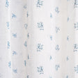 Schumacher Margie Floral Sheer Soft Blue Fabric