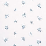 Schumacher Margie Floral Sheer Soft Blue Fabric