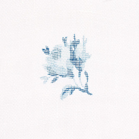 Schumacher Margie Floral Sheer Soft Blue Fabric