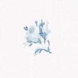 Schumacher Margie Floral Sheer Soft Blue Fabric