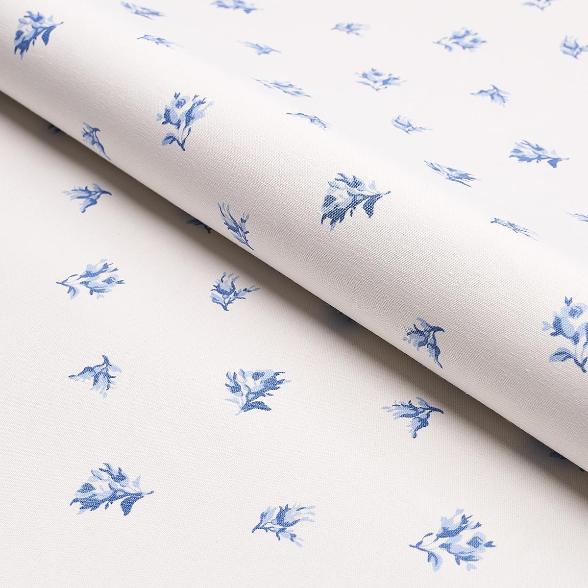 Schumacher Margie Floral Porcelain Fabric