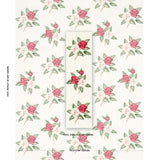 Schumacher Casablanca Floral Indoor/Outdoor Garnet Fabric