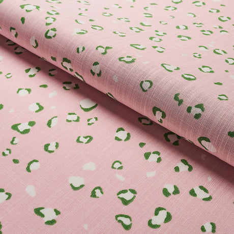 Schumacher Wild At Heart Indoor/ Outdoor Pink Fabric