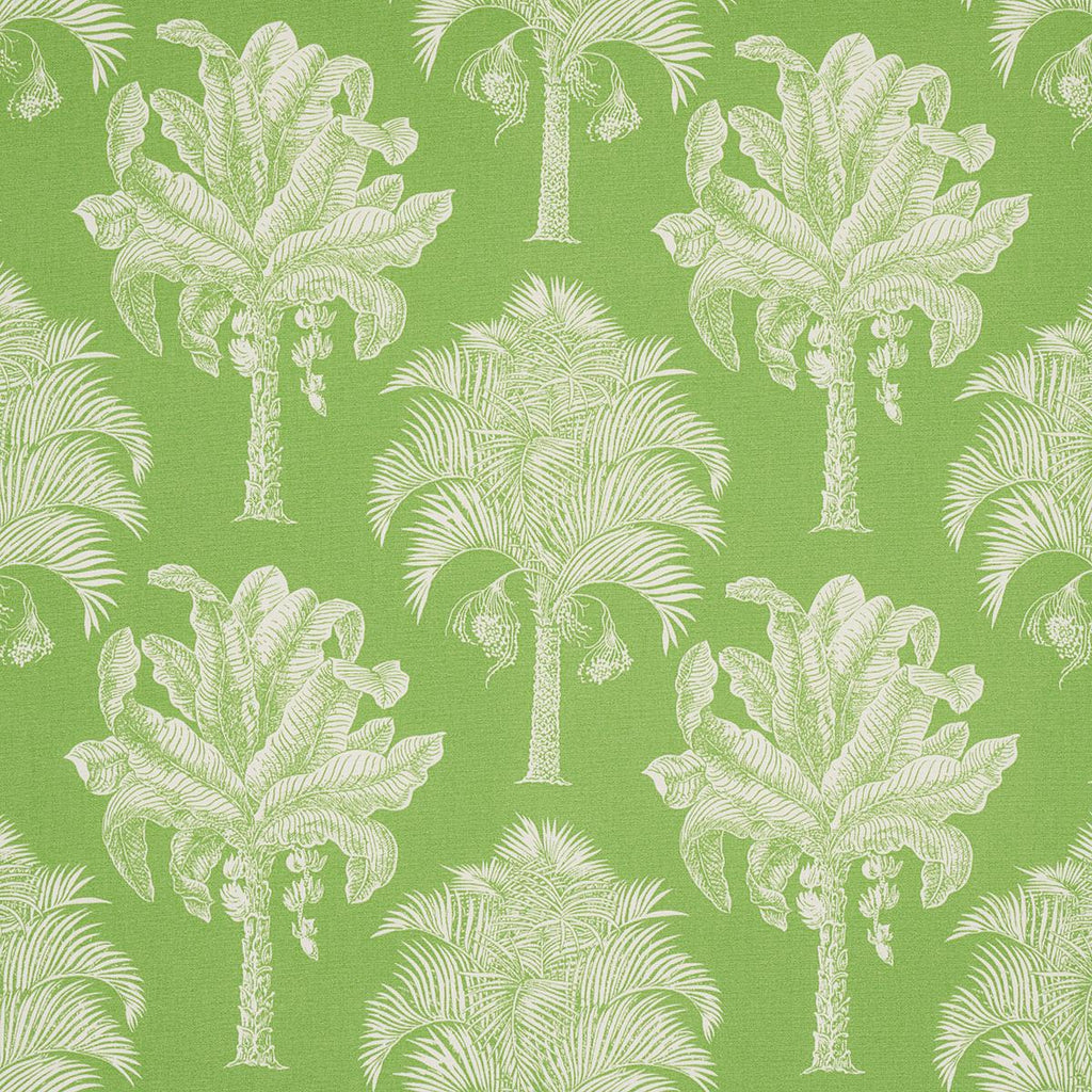 Schumacher Grand Palms Indoor/Outdoor Green Fabric
