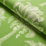 Schumacher Grand Palms Indoor/Outdoor Green Fabric