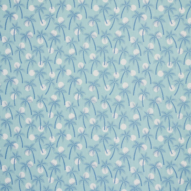 Schumacher Clarabella Palm Indoor/Outdoor Pool Fabric
