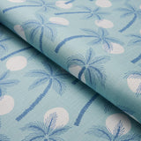 Schumacher Clarabella Palm Indoor/Outdoor Pool Fabric