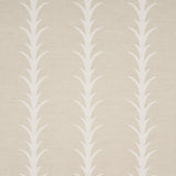 Schumacher Acanthus Stripe Natural Fabric