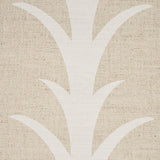Schumacher Acanthus Stripe Natural Fabric