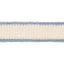 Schumacher Sylvia Crochet Tape Cornflower Trim