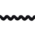 Schumacher Black Ric Rac Tape Small