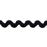 Schumacher Black Ric Rac Tape Small