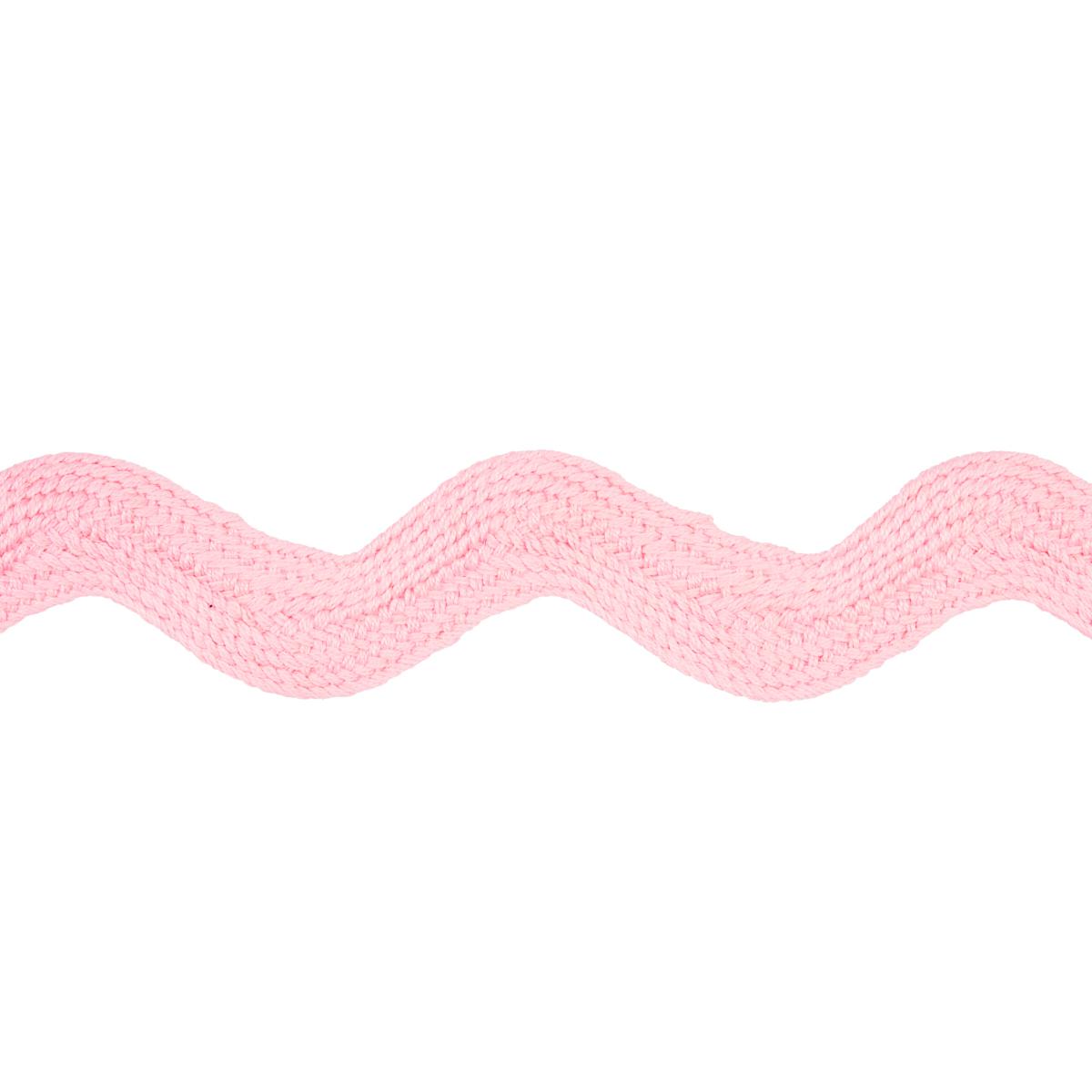 Schumacher Pale Pink Ric Rac Tape Large