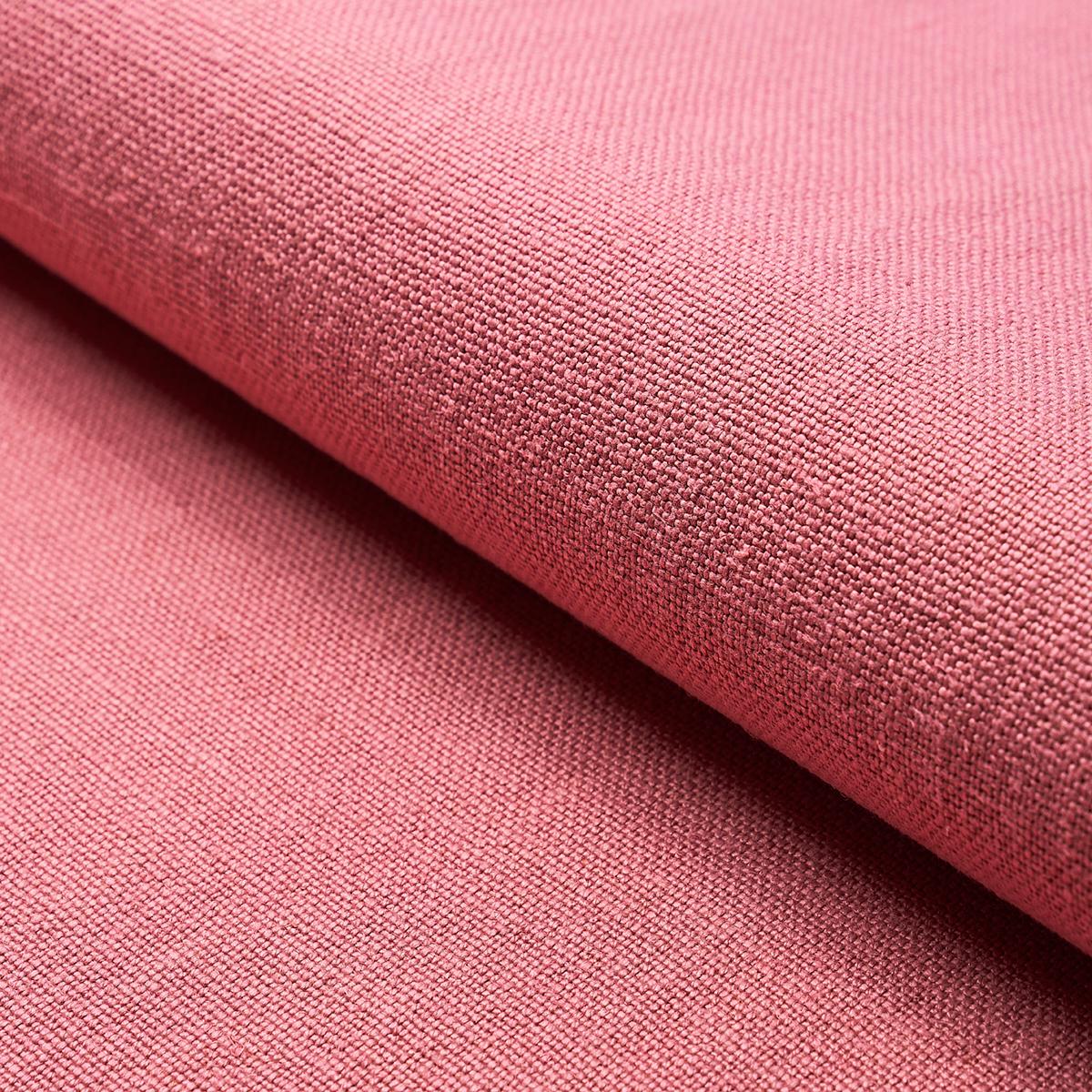 Schumacher Piet Performance Linen Pink Fabric