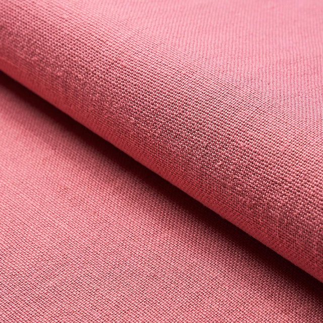 Schumacher Piet Performance Linen Pink Fabric