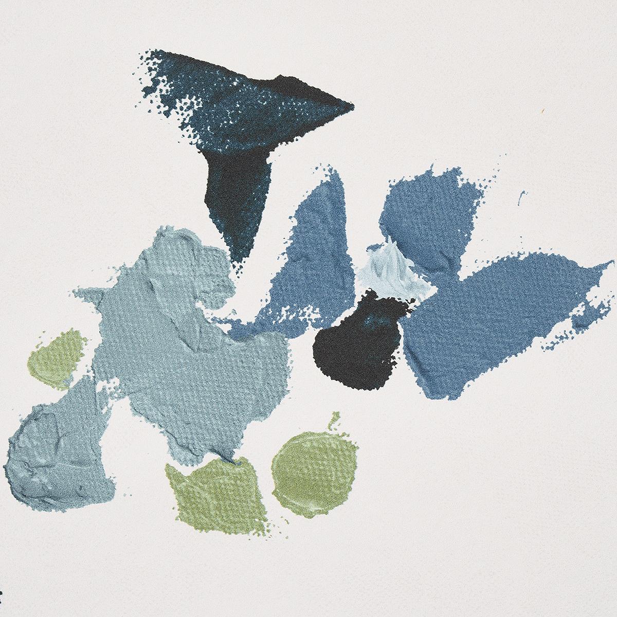 Schumacher Backdrop X Schumacher Fairfarren Teal Wallpaper