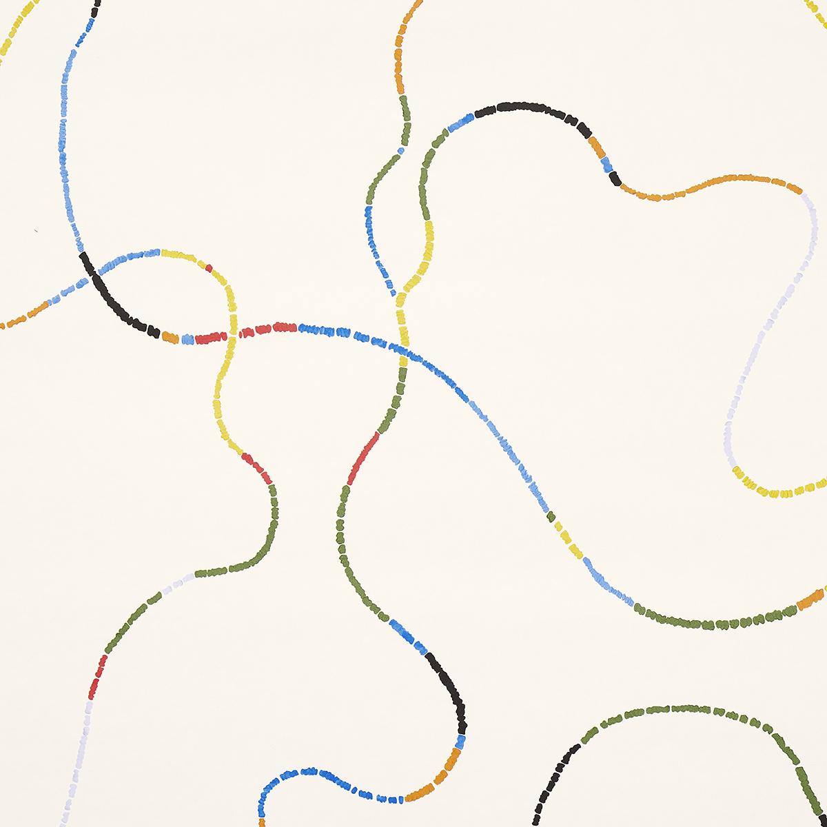 Schumacher Backdrop X Schumacher Turini Bright Multi Wallpaper