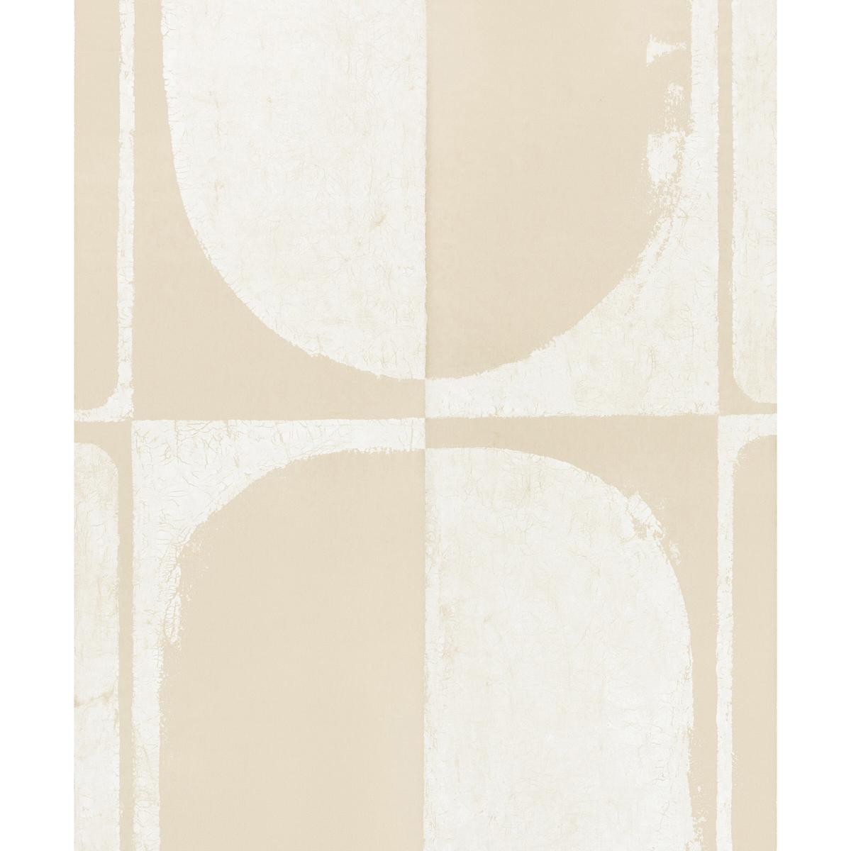 Schumacher Backdrop X Schumacher The Cloisters Panel Set Warm White Wallpaper