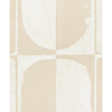 Schumacher Backdrop X Schumacher The Cloisters Panel Set Warm White Wallpaper