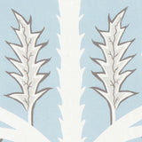 Schumacher Thistle Mineral Wallpaper